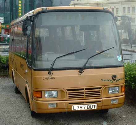 Terrys Coach Hire Toyota Coaster Caetano Optimo